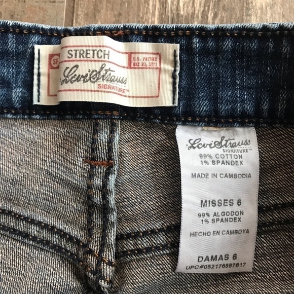 Levi’s retro patchwork flap back pocket bootcut jeans size 6 - Picture 7 of 9